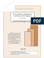 HRD Poverty in the Philippines