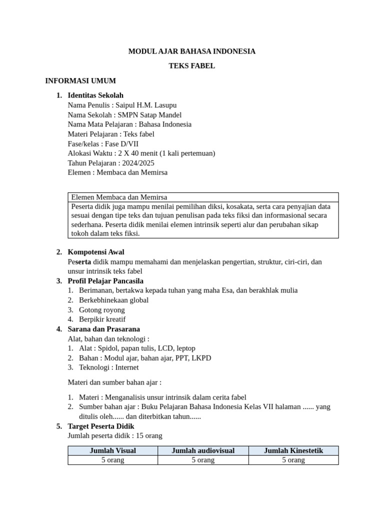 Informasi Umum | PDF