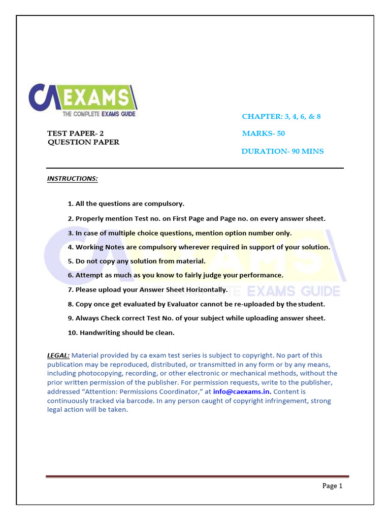 AUDIT Test 2 - Q1685718301 | PDF | Audit | Business