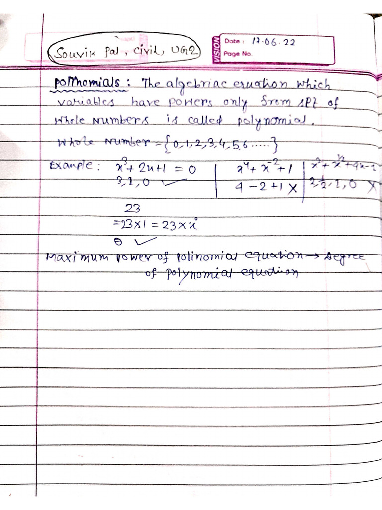 NM (Numerical Methods) Notes | PDF