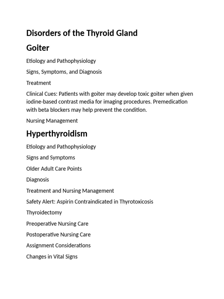 Disorders of Thyroid Gland | PDF | Hyperthyroidism | Glucocorticoid
