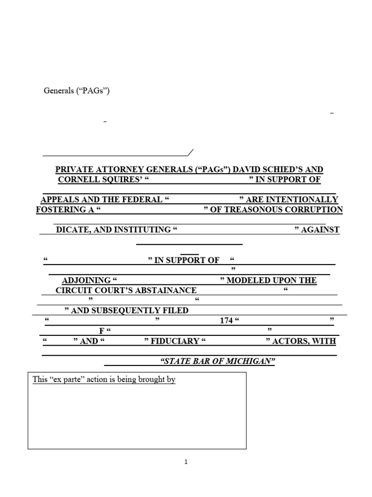 Evidence of Corruption in 6th Circuit Case | PDF | United States ...