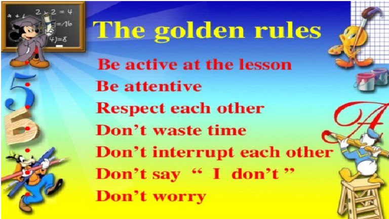Golden Rules | PDF