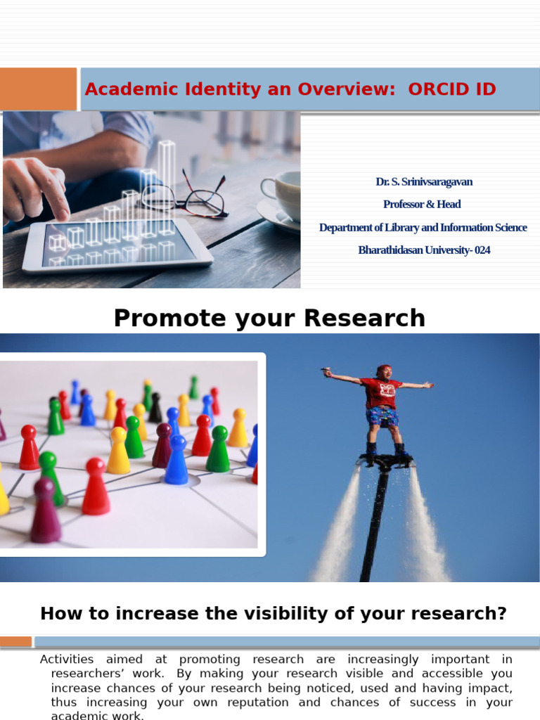 Boost Research Visibility with ORCID ID | PDF | Information Science ...