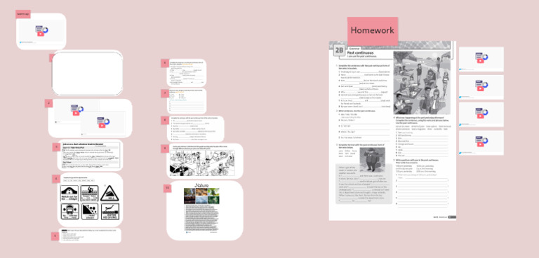 Homework: Solutions Pre-Intermediate 2A | PDF