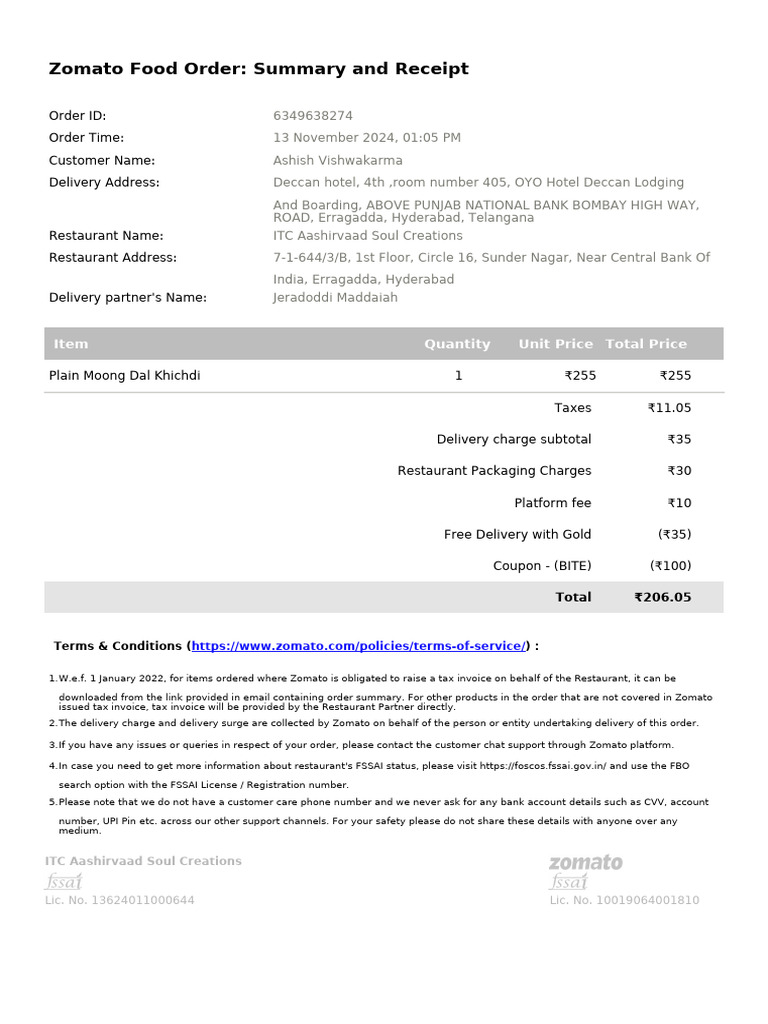 zomato-bill-pdf