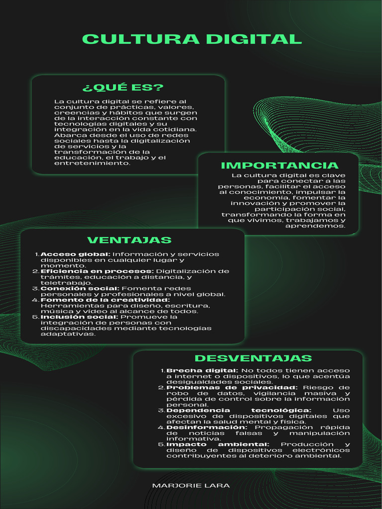 Impacto y desafíos de la cultura digital | PDF