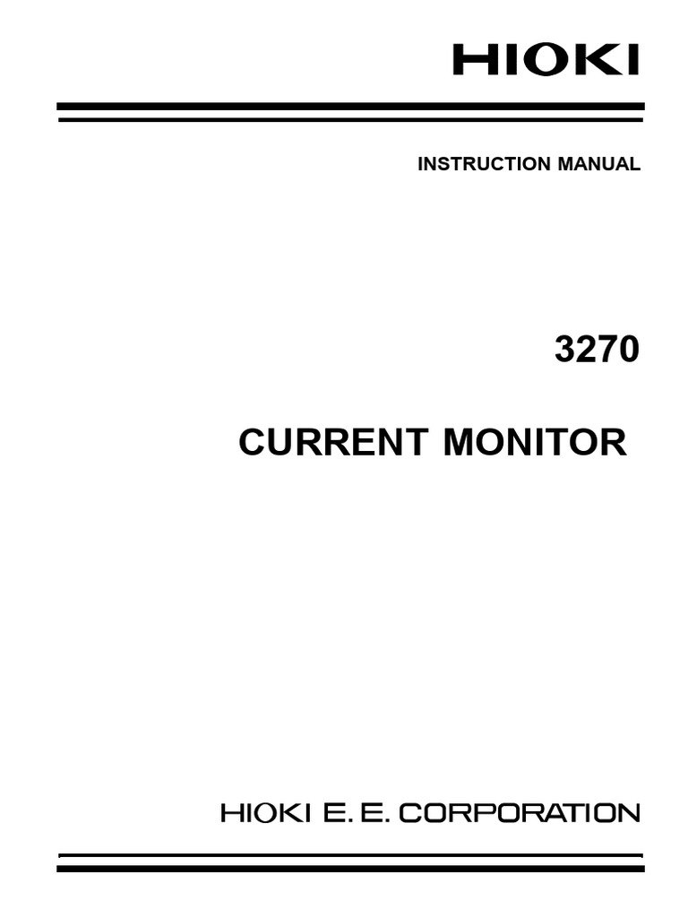 3270 | PDF | Alternating Current | Power Supply