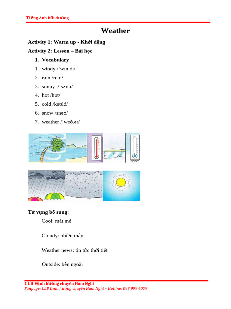 Weather 1 | PDF