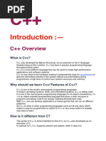 C++ Complete Handwritten Notes | PDF