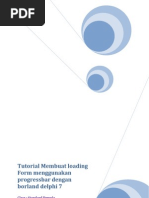 Download Tutorial Membuat Loading Form Menggunakan Progress Bar Dengan Borland Delphi 7 by Abdul Rahman Nur Rasyid SN79950884 doc pdf
