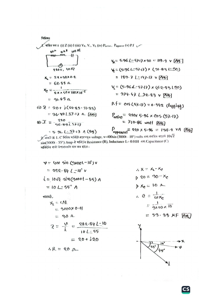 Ac Series Circui - 073212 | PDF
