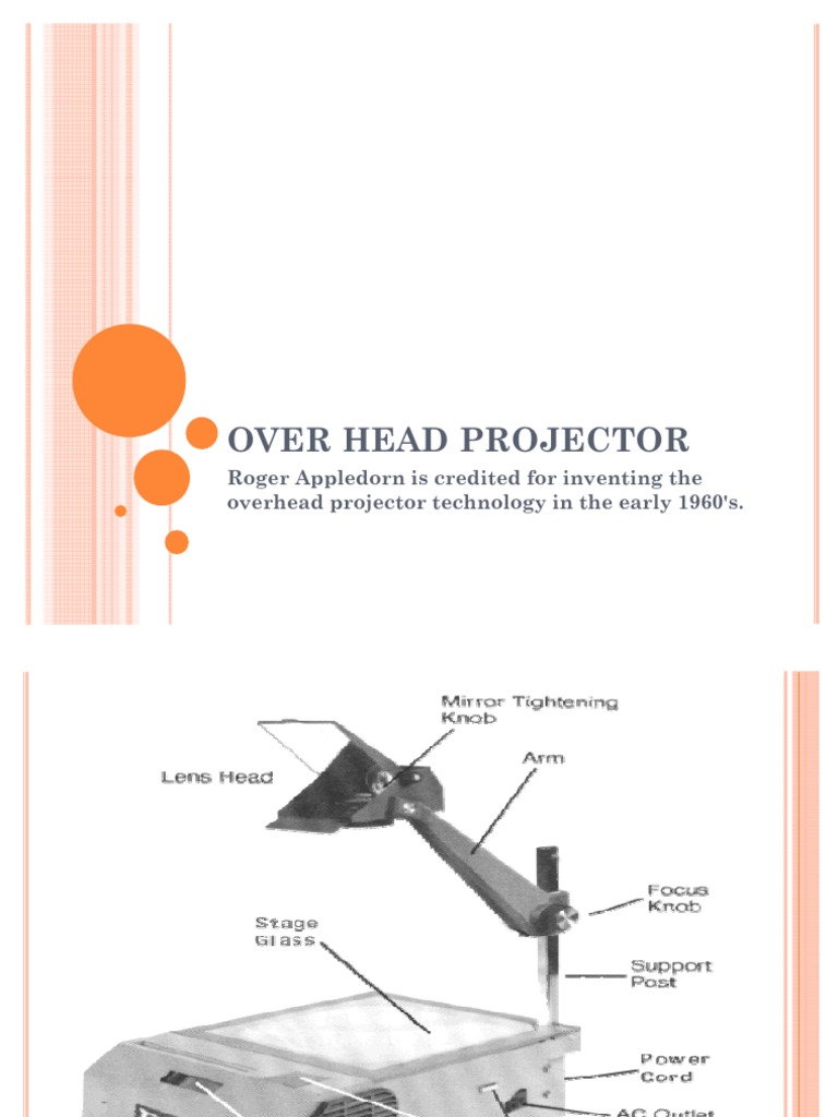 Over Head Projector | PDF | Media Technology | Equipment