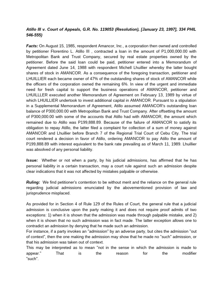 Evidence module 2 cases pdf divorce judgment law 