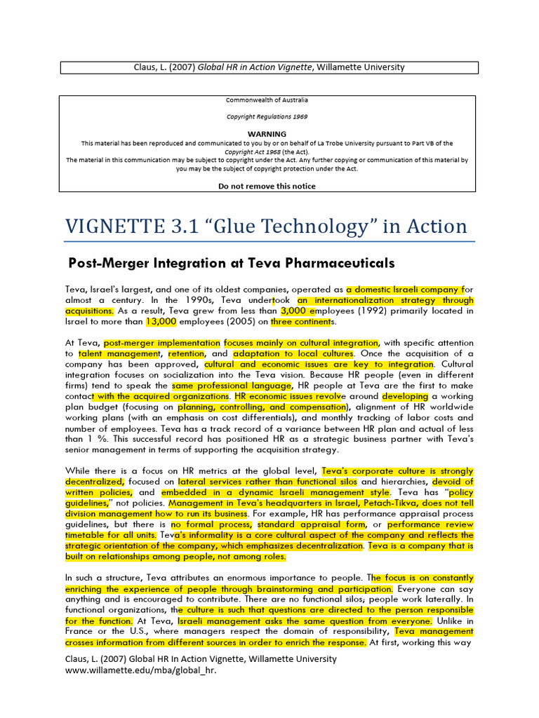S3 - Case Study | PDF | Copyright | Social Psychology