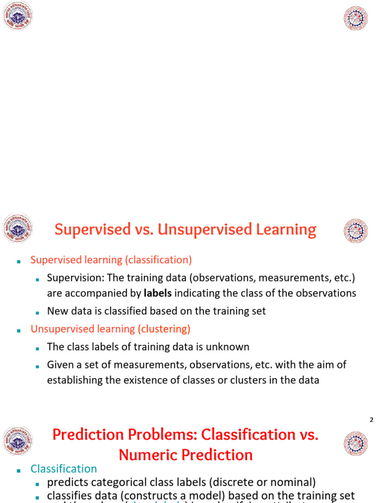 Unit 7 | PDF | Machine Learning | Statistical Classification
