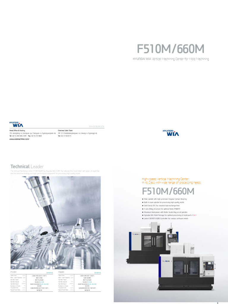 2013 New F510M-660M (Eng) D | PDF | Machining | Numerical Control