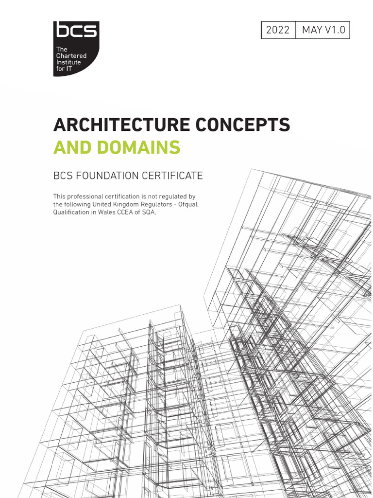 BCS Foundation Certificate in Architecture | PDF | Security | Computer ...