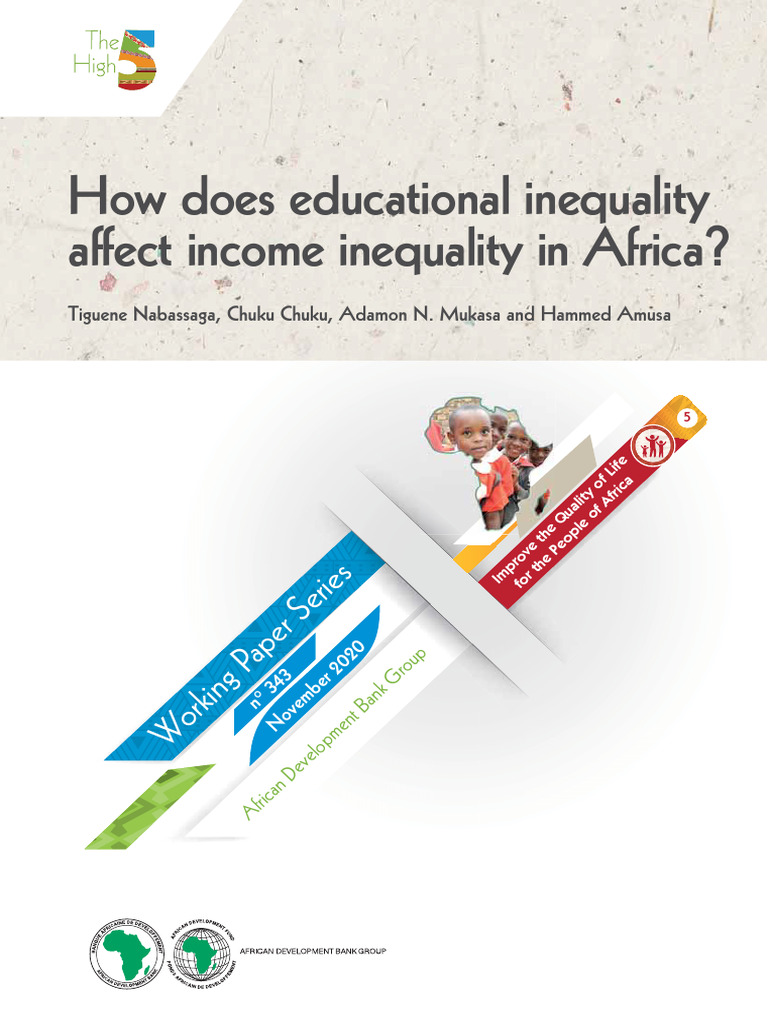 Educational Inequality's Impact on Income in Africa | PDF | Economic ...