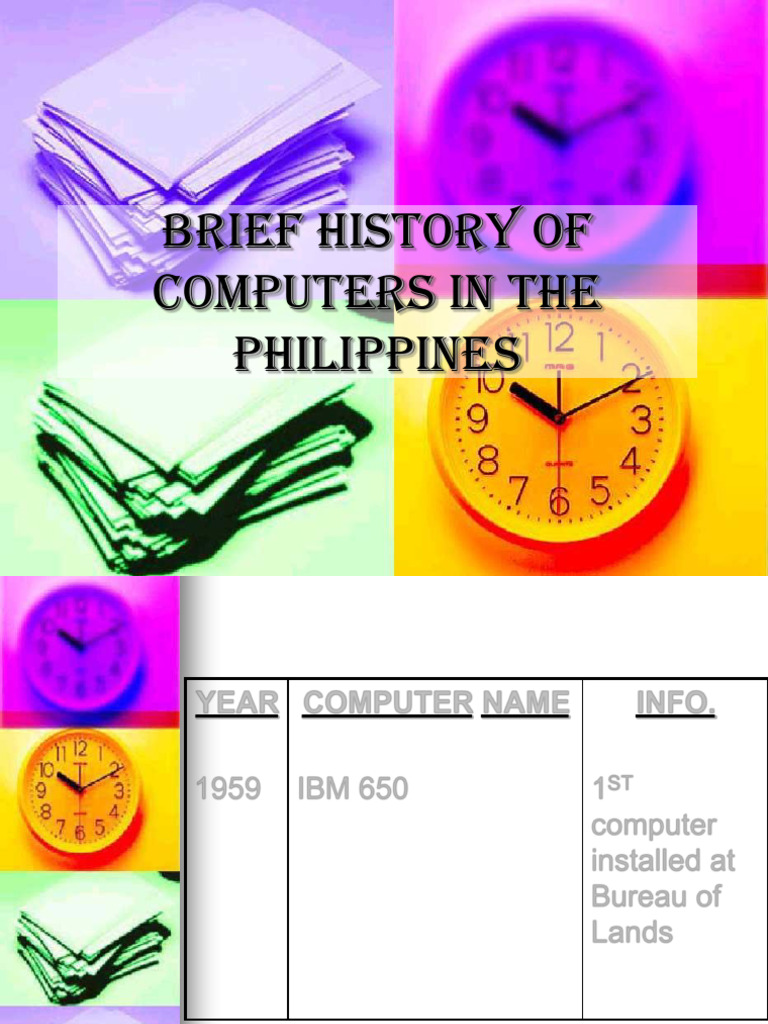 First Computer in the Philippines: IBM 650 | PDF