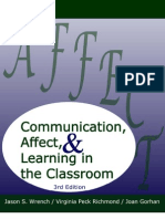 Communication Affect and Learning