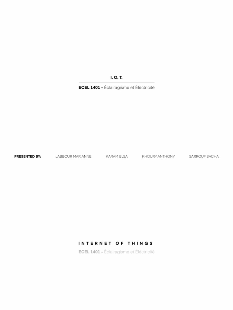 IOT Project | PDF