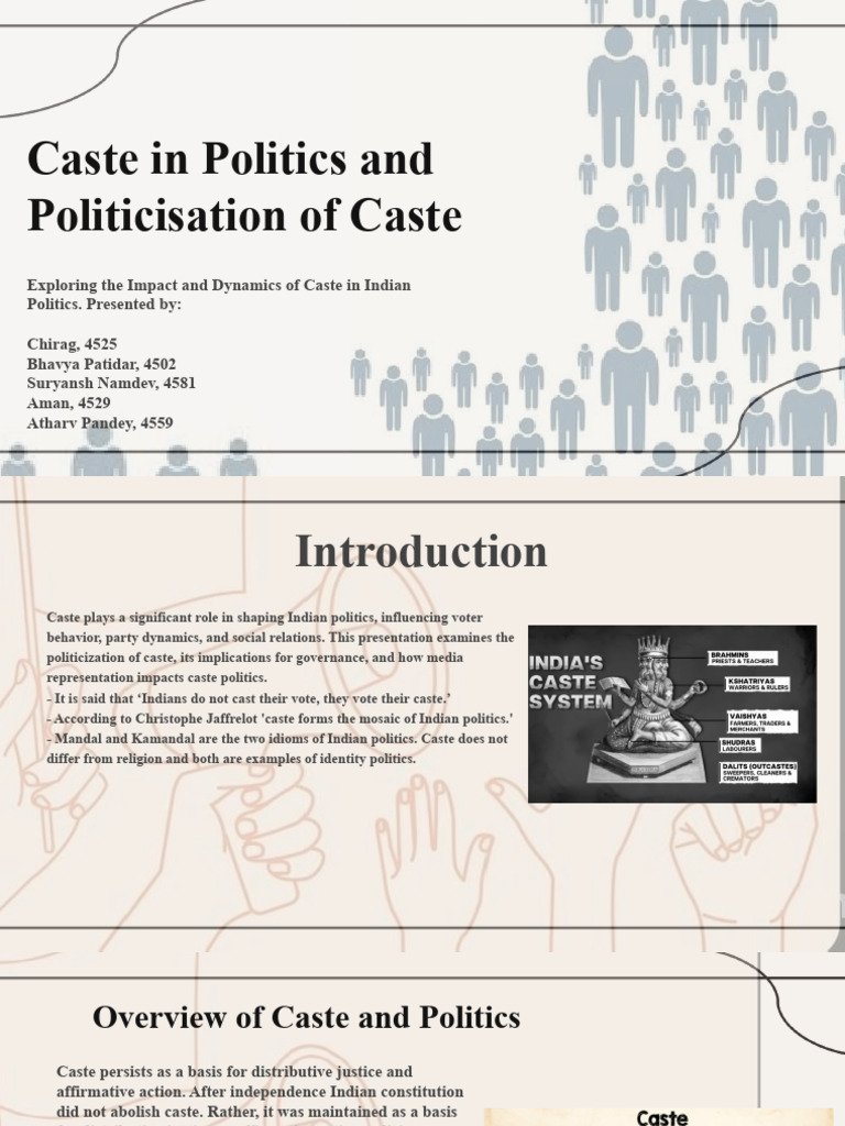 Caste Dynamics in Indian Politics | PDF | Affirmative Action | Social ...