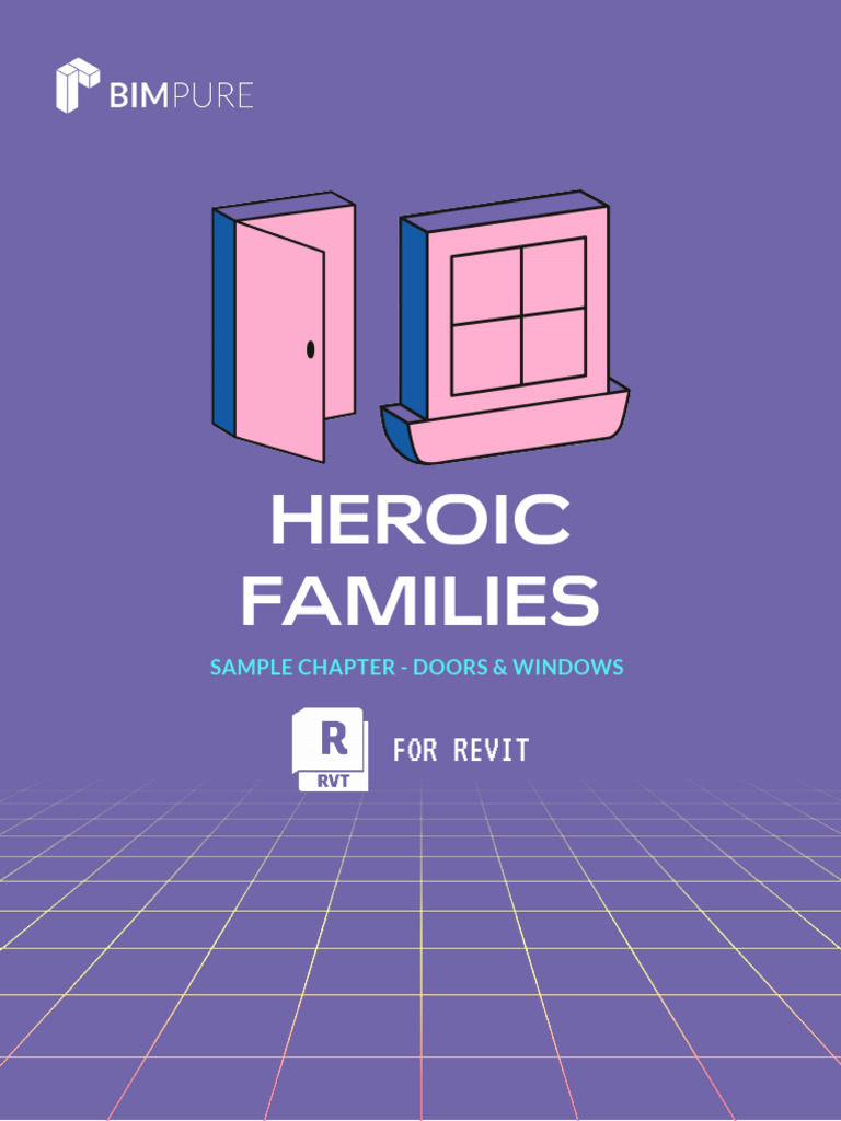 BIM Pure HEROIC FAMILIES Ebook Sample - Doors | PDF