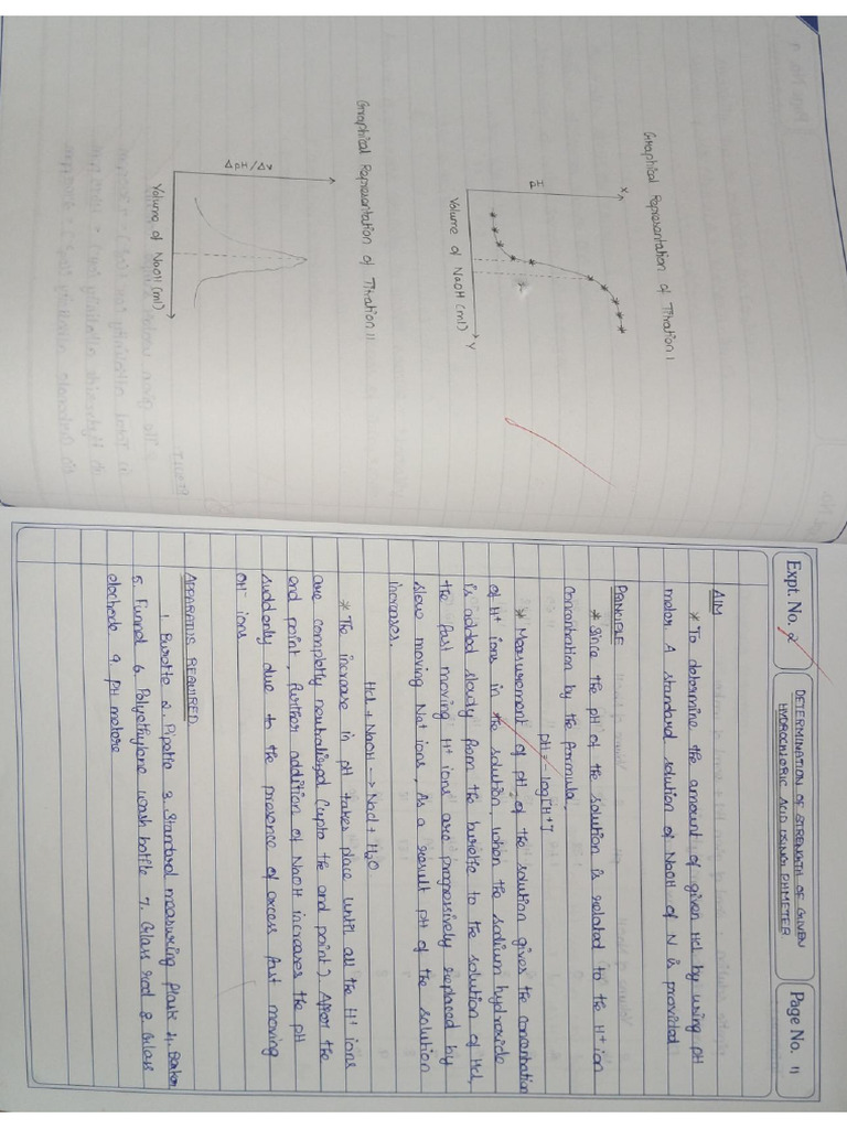 Chemistry Exp 2 Procedure PH Meter | PDF