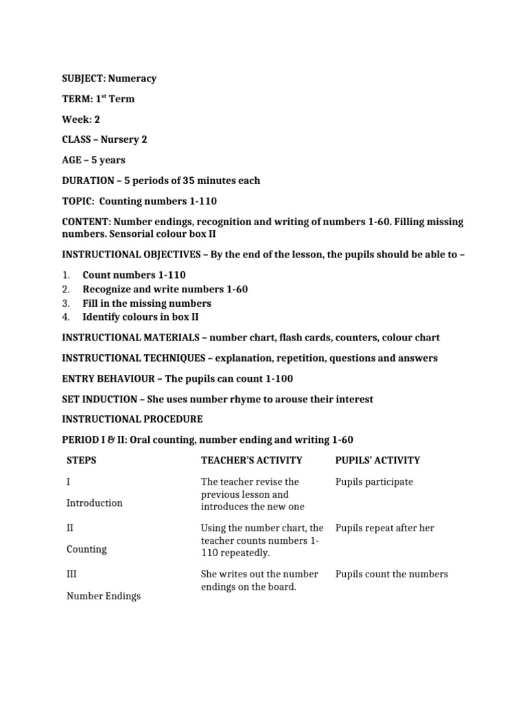 Counting numbers 1 110 pdf teachers cognition