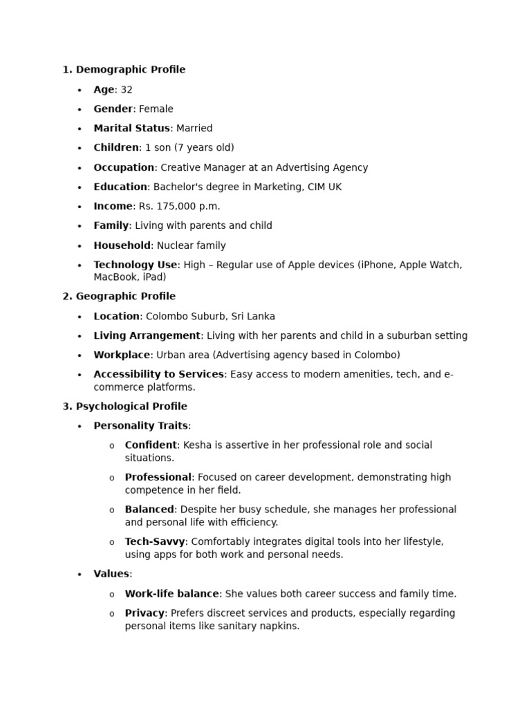 Profile Matrix | PDF | Apple Inc. | Brand