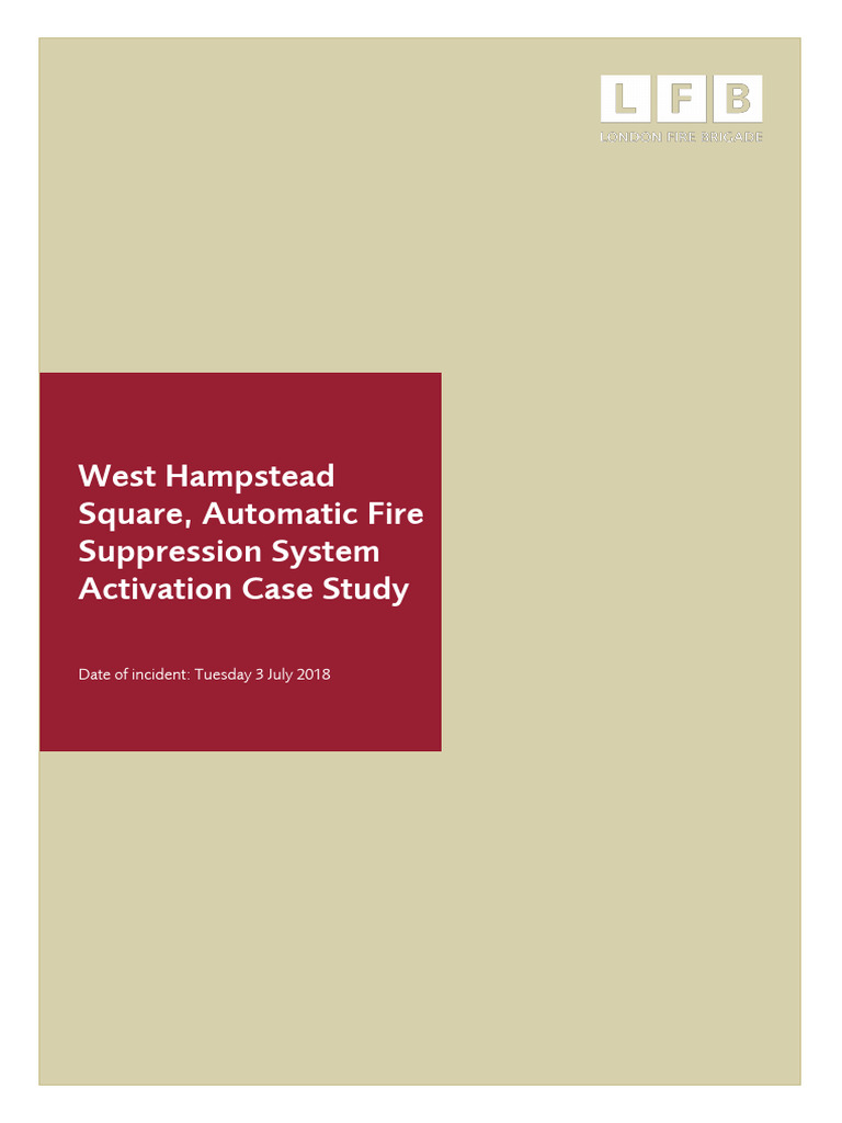 West Hampstead Square AFSS Activation - Case Study Rev 31 01 2019 | PDF ...