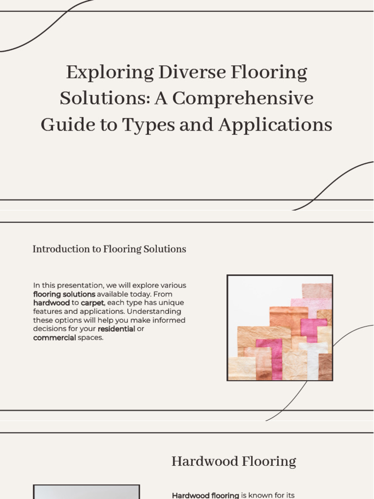 Slidesgo Exploring Diverse Flooring Solutions A Comprehensive Guide To ...