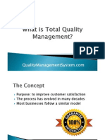 What Is Total Quality Management