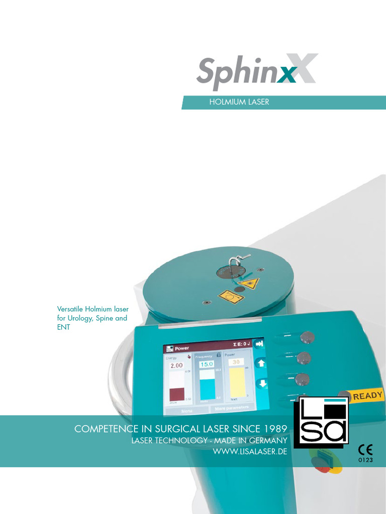 Sphinx Holmium Laser: Versatile Surgical Tool | PDF | Laser | Surgery