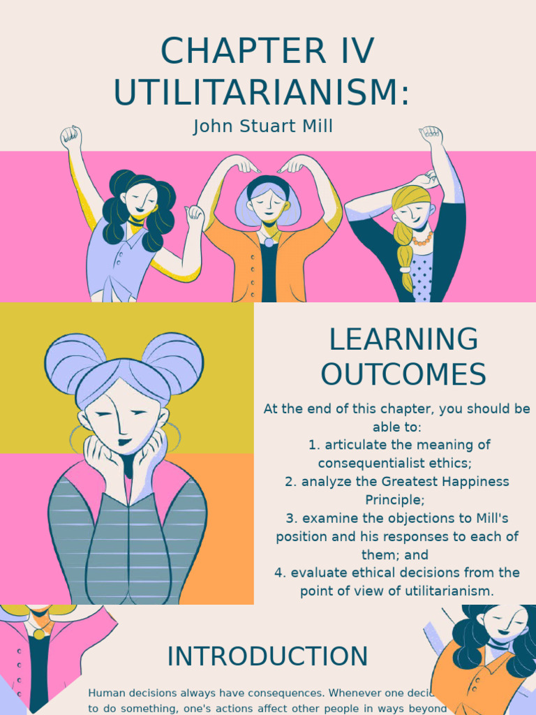 Chapter IV | PDF | Pleasure | Utilitarianism