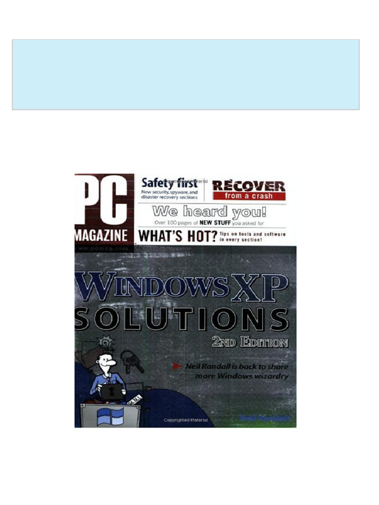 Pc magazine windows xp solutions 2nd ed edition neil randall 2024
