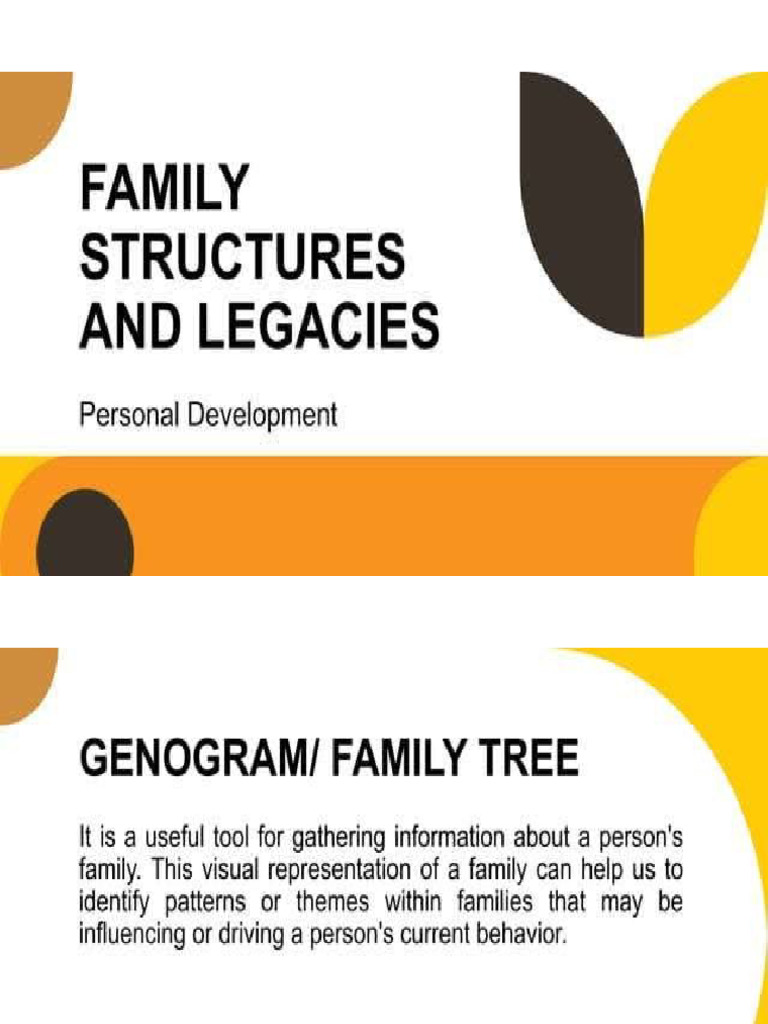 Family Structures and Legacies | PDF