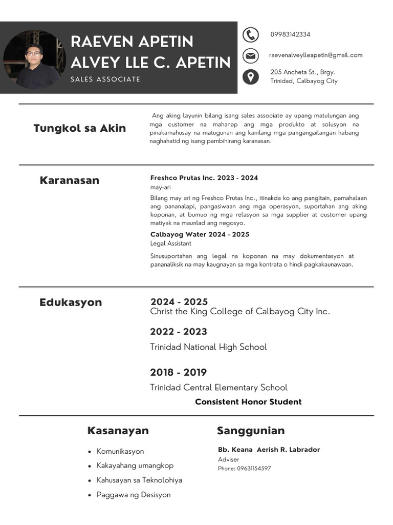 Abu Abu Minimalist Resume 20241128 061053 0000 - 1