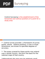 Control Surveys: Methods & Accuracy Standards | PDF | Surveying ...