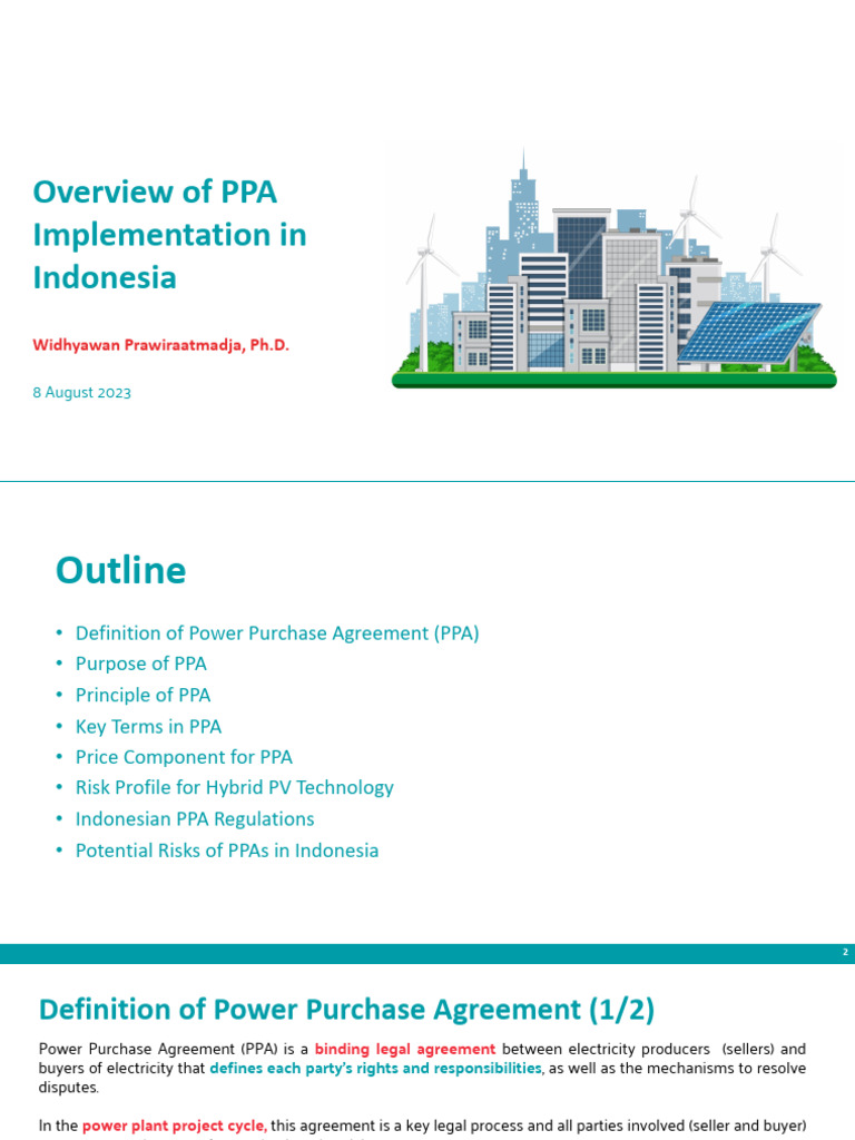 PPA Implementation in Indonesia Overview | PDF | Economies