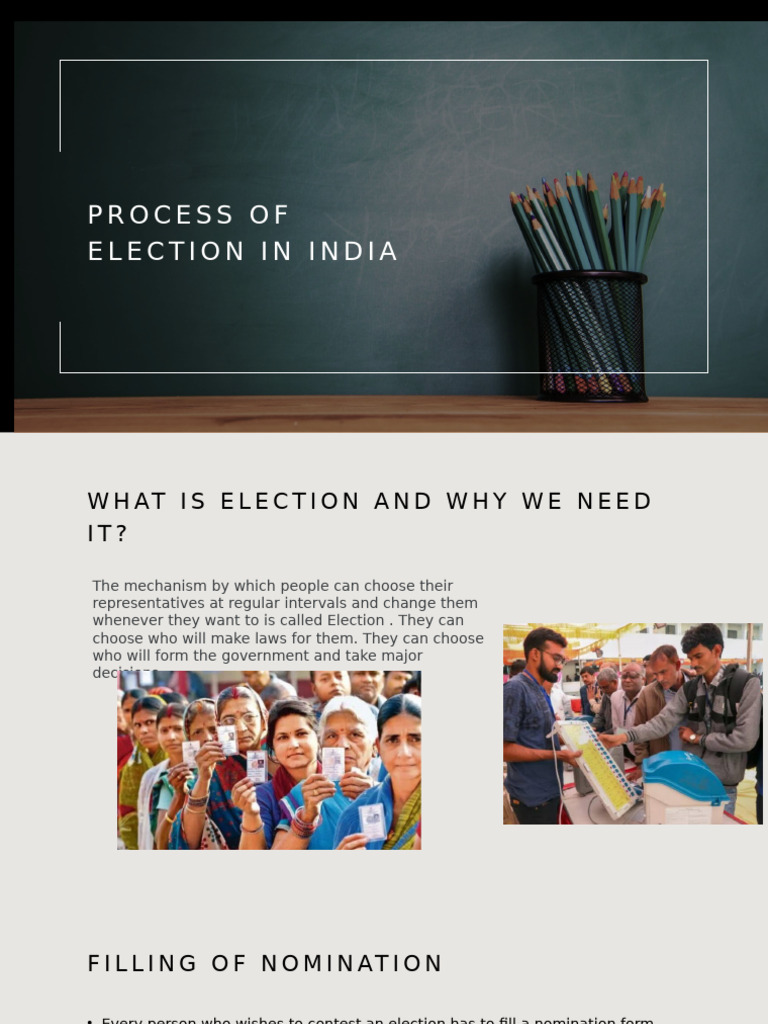 Election Process in India Explained | PDF | Voting | Elections