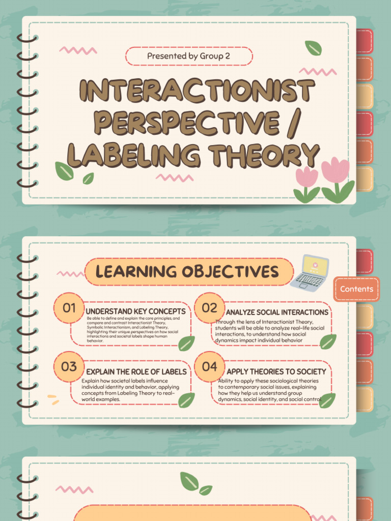 Interactionist TheoryLabeling Theory | PDF