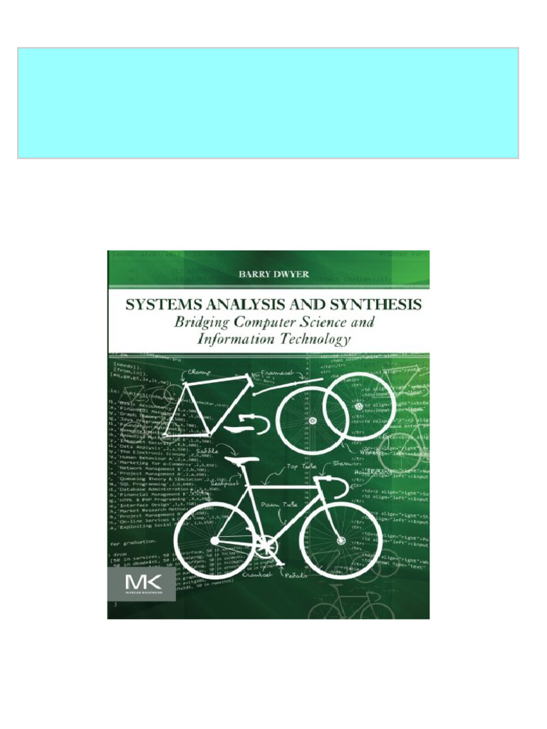 Systems Analysis and Synthesis Bridging Computer Science and ...