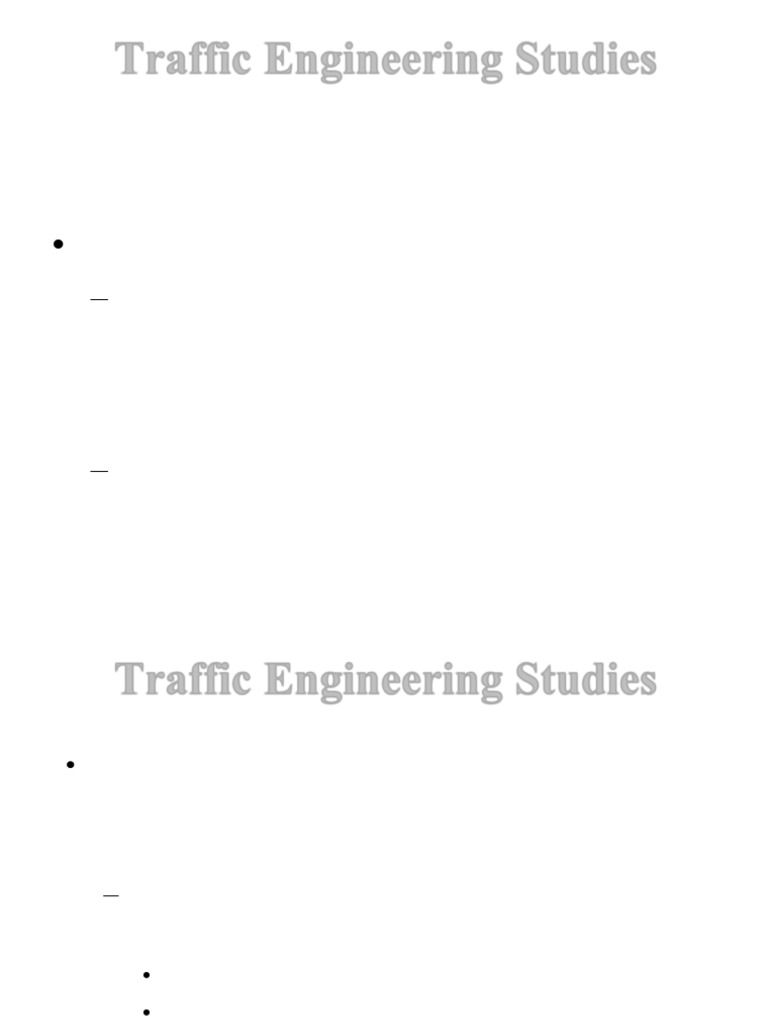 Traffic Engineering Speed Study Guide | PDF | Sampling (Statistics ...