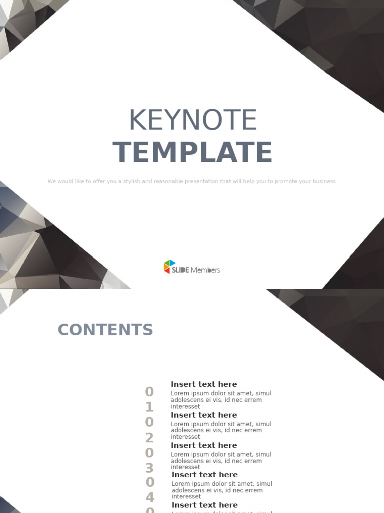 Keynote: Template | PDF