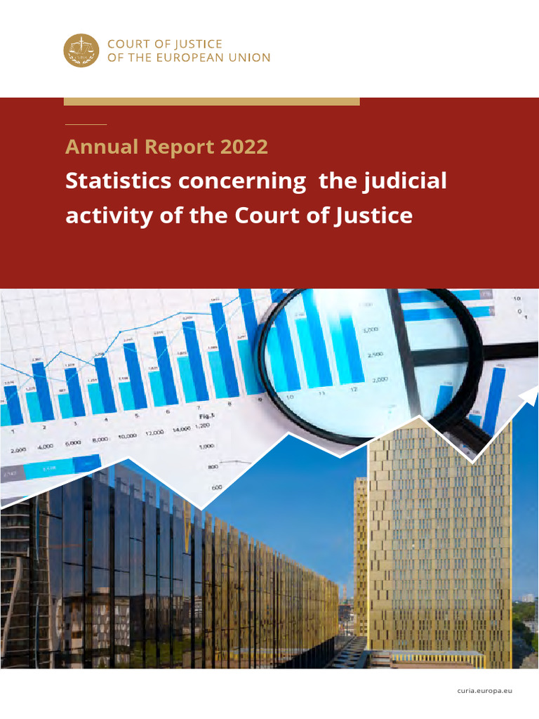 Stats Cour 2022 en | PDF | European Court Of Justice | European Union