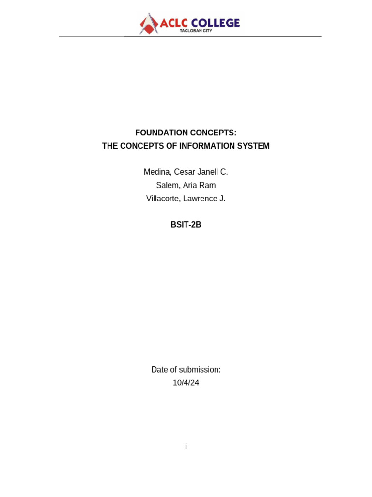Understanding Information Systems Concepts | PDF | Information | System