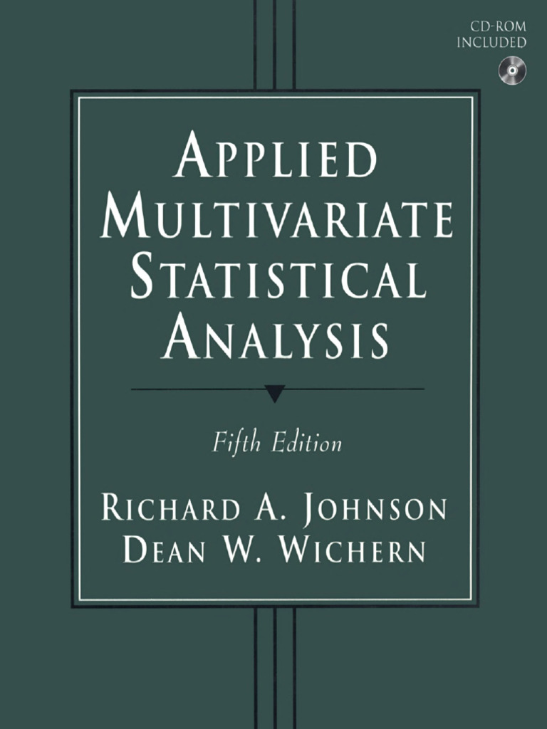 ビジネス・経済 Applied Multivariate StatisticalAnalysis Richard A. Johnson, Dean W. Wichern - Applied Multivariate
