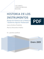 Historia de Los Instrumentos